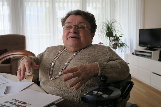 Hanne Müller, Pionierin der Behindertenbewegung, hat mit ihrem Schicksal nie gehadert.