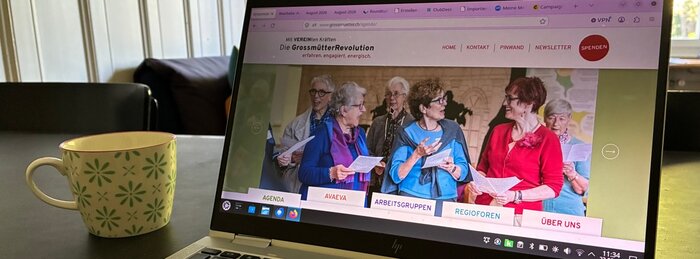 Die GrossmütterRevolution wünscht sich eine neue Webseite!