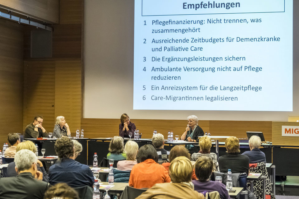 Elisabeth Ryter, Marie-Louise Barben, Anette Stade und Monika Stocker.
