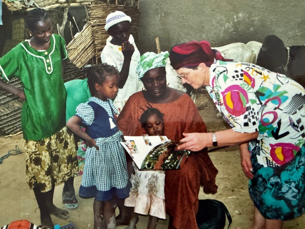 Der Austausch mit den B&auml;uerinnen in Afrika und in Indien haben das Leben von Trudy L&ouml;tscher erweitert und bereichert.