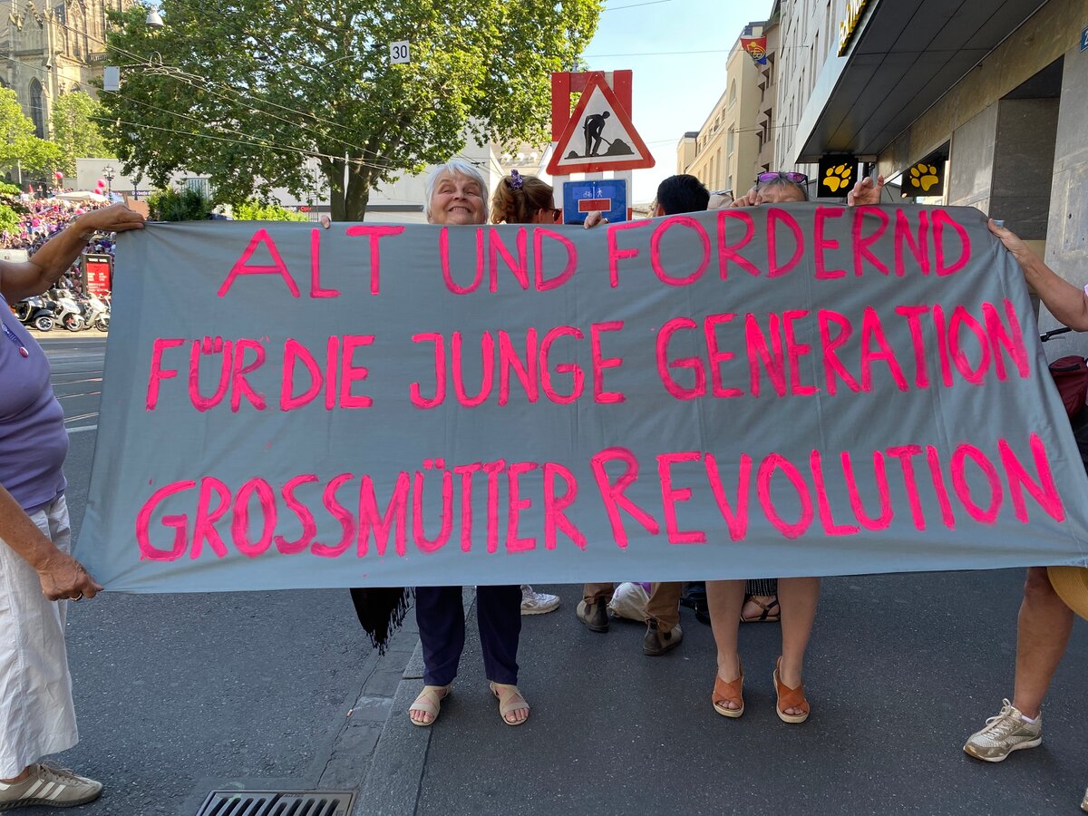 Das Regio Forum Basel am Frauenstreik