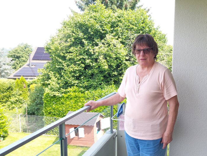 Doris Gubler ist mit ihrem Leben zufrieden.