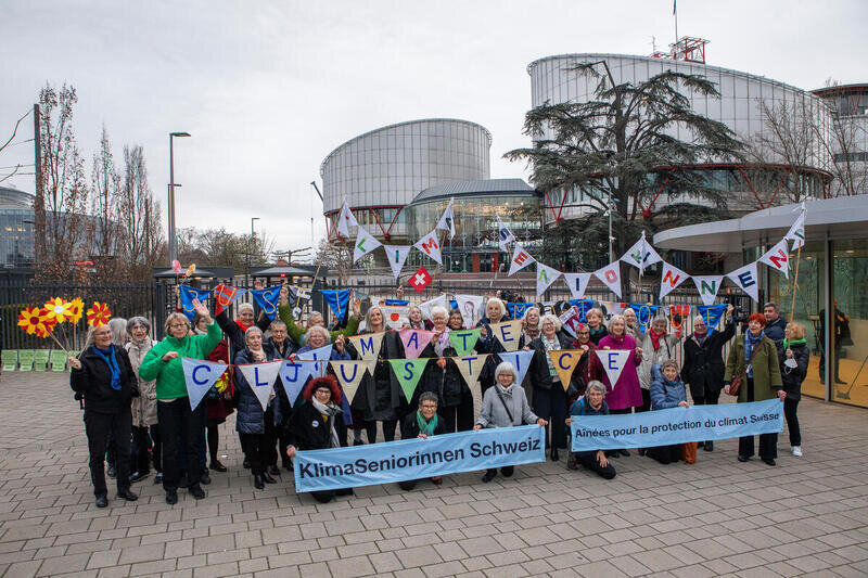 &laquo;Was haben wir alte Frauen da alles - hoffentlich - Weltbewegendes miterlebt und vor allem mitinitiiert!&raquo;, meinte Rosmarie Wydler-W&auml;lti, Co-Pr&auml;sidentin der KlimaSeniorinnen in Strassburg.
