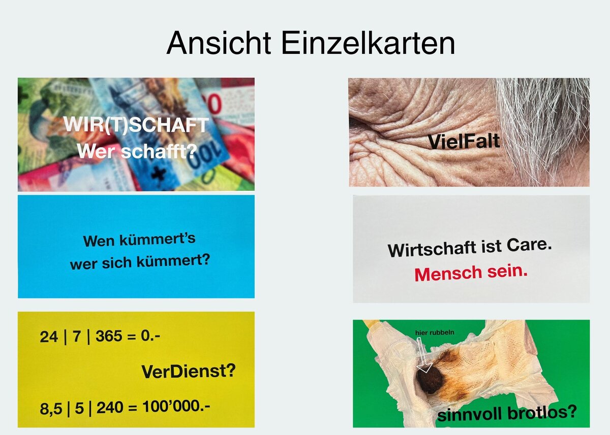 Einzelkarten CHF 2.00 pro Karte