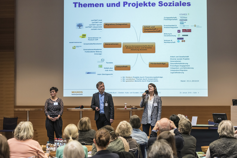 Das Migros-Kulturprozent f&ouml;rdert und betreibt im Bereich Generationen eine Vielzahl an Projekten und Initiativen.